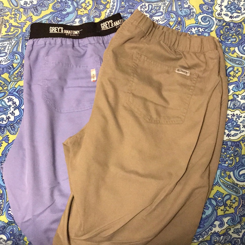 X2 pair greys anatomy scrubs